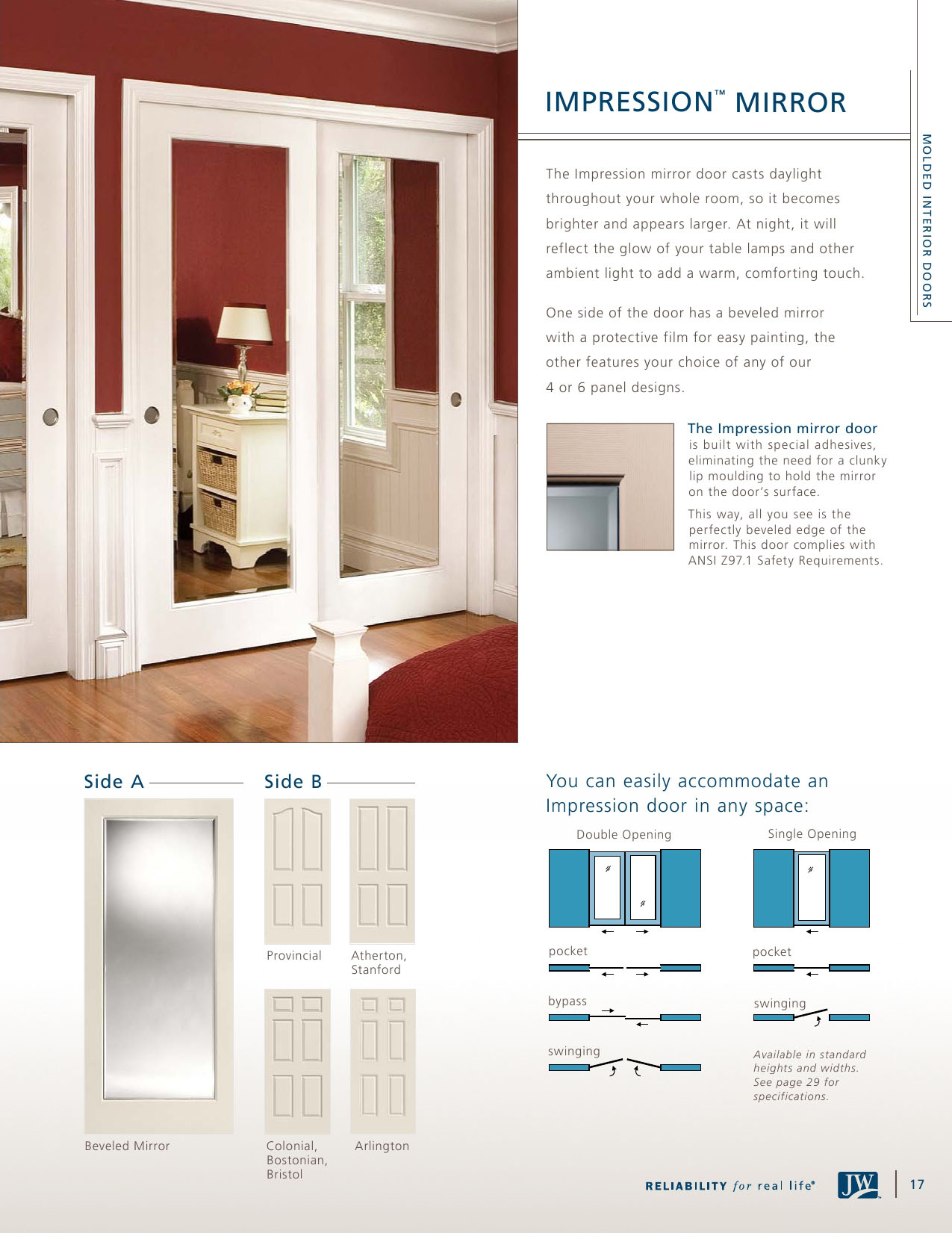 Jeld Wen Molded Flush Wood Composite Interior Doors Brochure