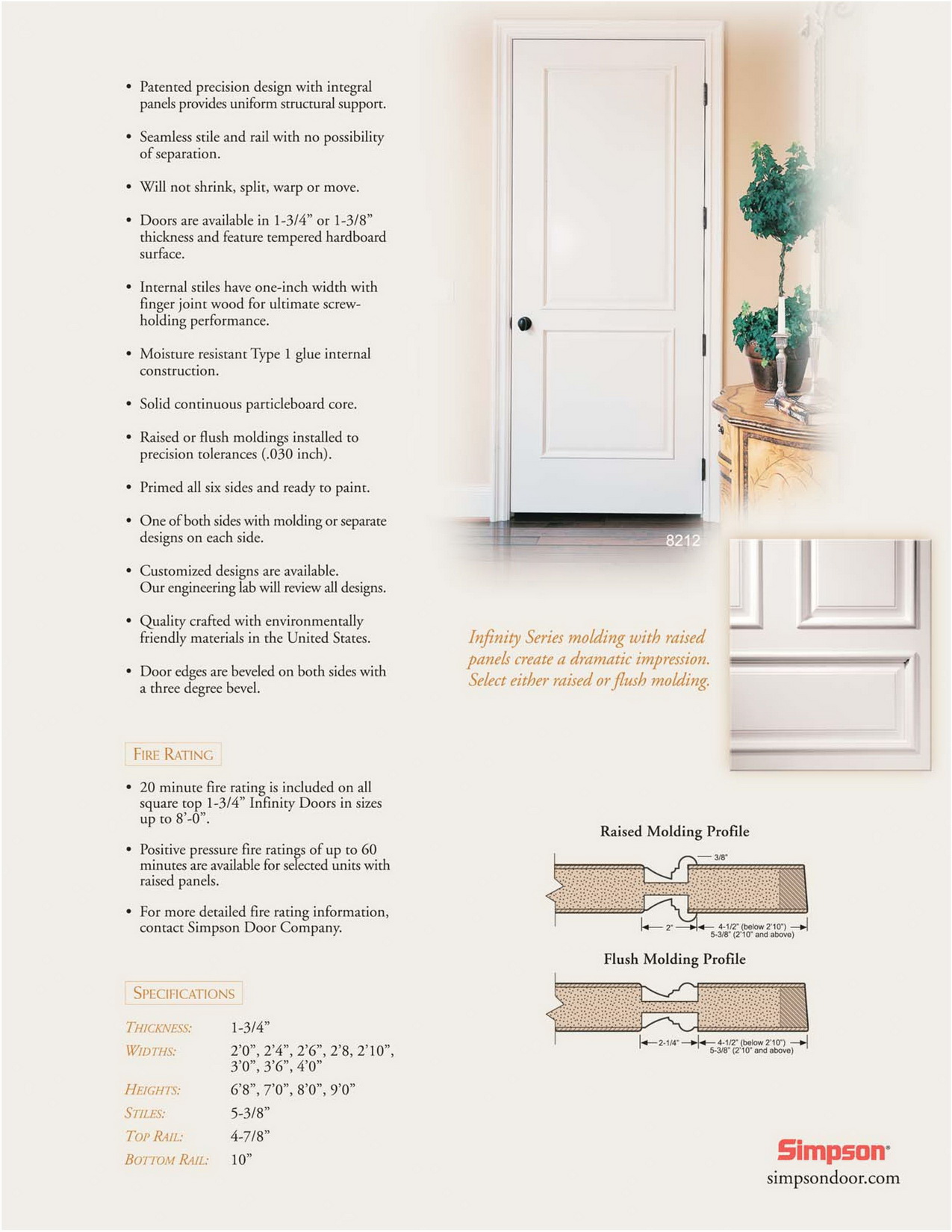 Simpson Infinity Doors