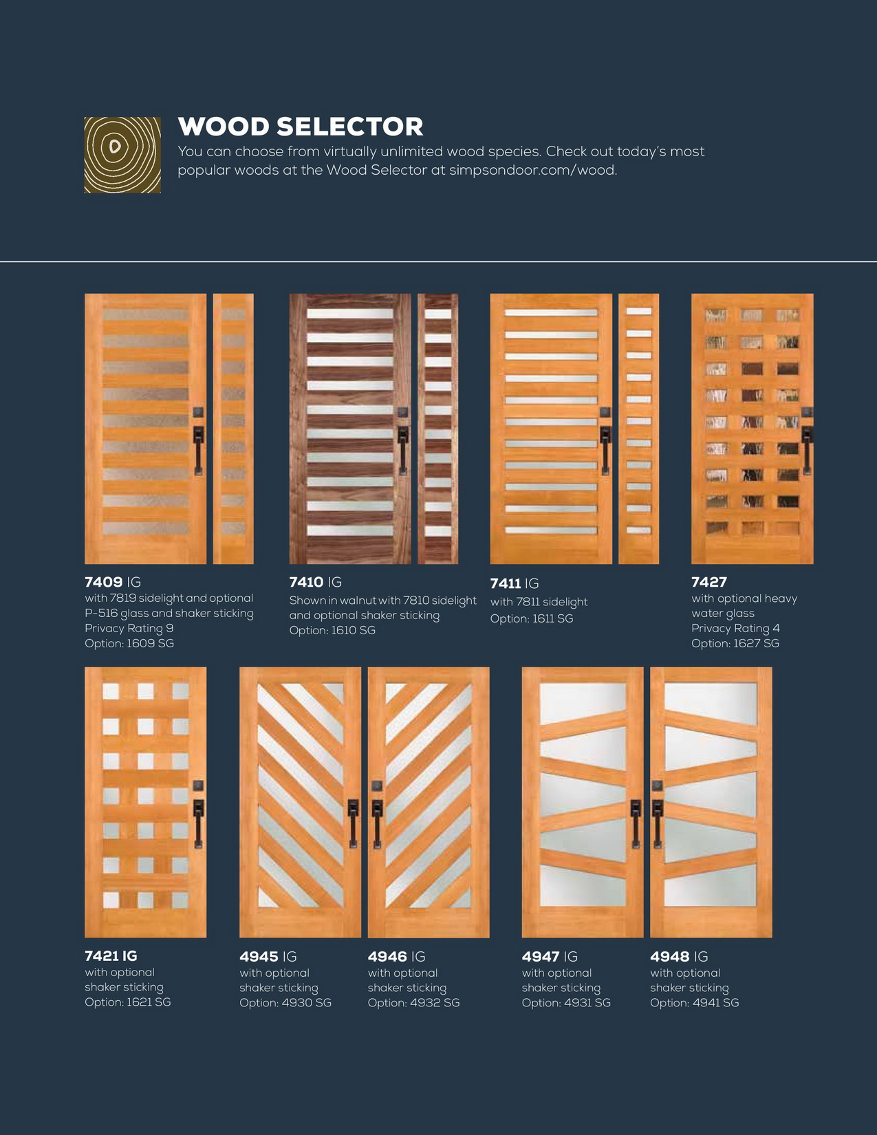 Simpson Modern Doors Brochure