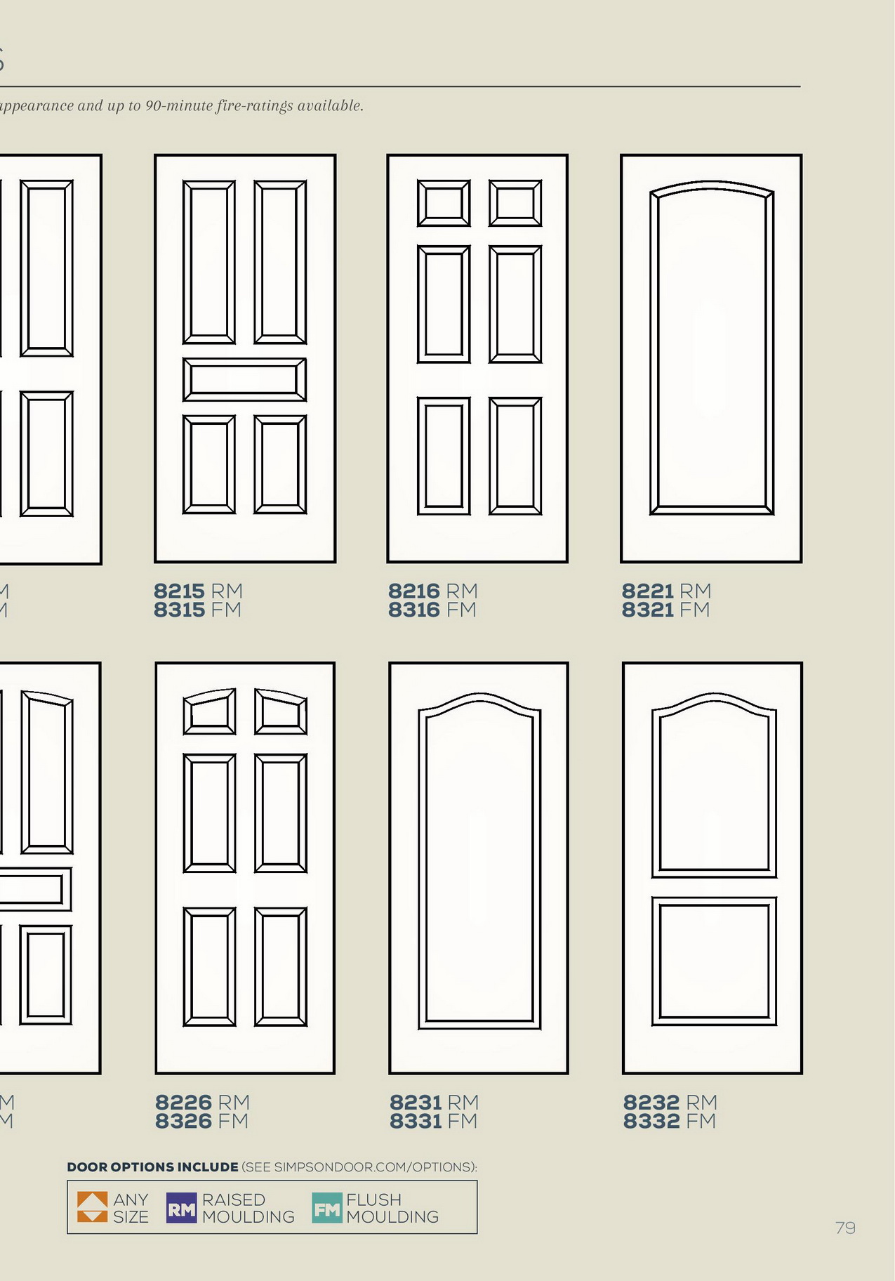 Simpson Wood Stain Grade Interior Doors